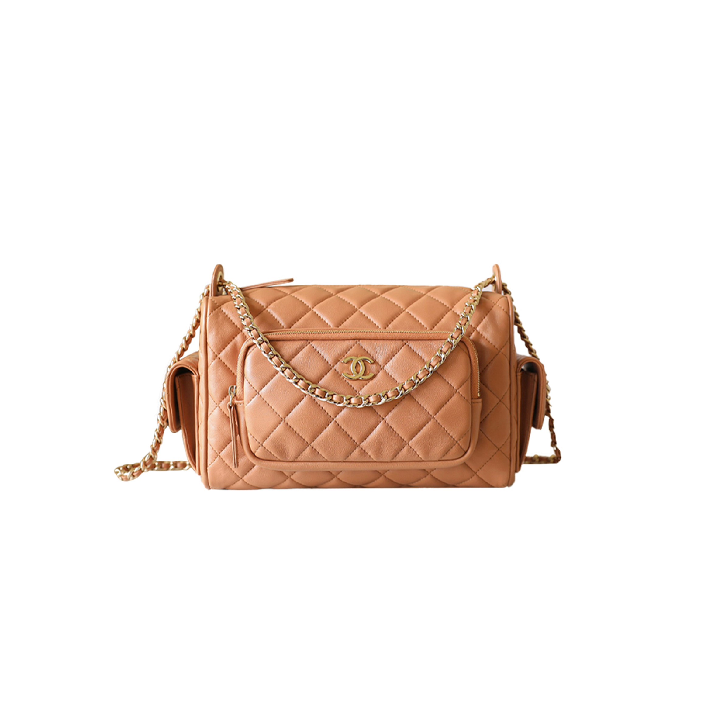 Ch*el 24k double bag camera big brand (24*18*17cm)